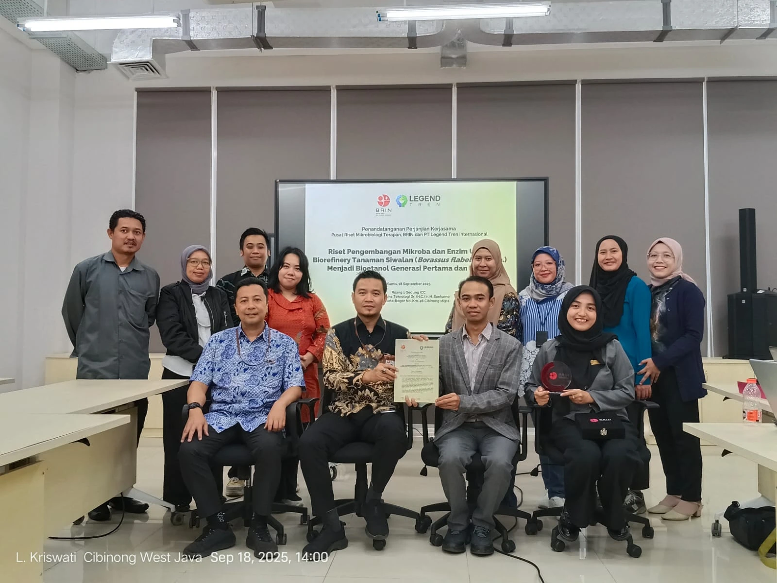 2025 · Established an MoU with BRIN to Advance Bioethanol Research from Palmyra Sap